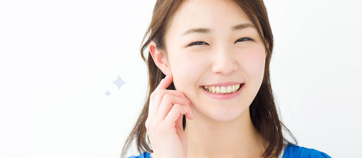 口元美化で印象力を上げる